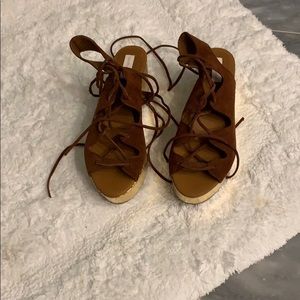CHLOE BROWN SANDALS